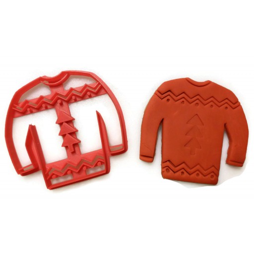 Ugly Christmas Sweater cookie cutter