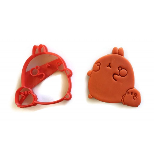 Molang and Piu Piu cookie cutter