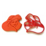 The Little Mermaid Ariel Face cookie cutter