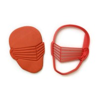 Gijoe Snake Eyes cookie cutter fondant cutter