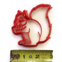 Squirrel Cookie Cutter 3" x 3"