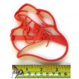 The Little Mermaid Ariel Face cookie cutter