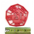 RPG Role Playing Game Polyhedral dice cookie cutter set D4 D6 D8 D10 D12 D20