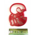 Elephant by the number 3 birthday cookie cutter fondant cutter