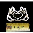 Mickey Mouse Heart Hands Fondant Cutter