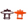Lockheed P-38 Lightning Cookie Cutter Fondant cutter